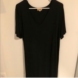 Black Piko Dress